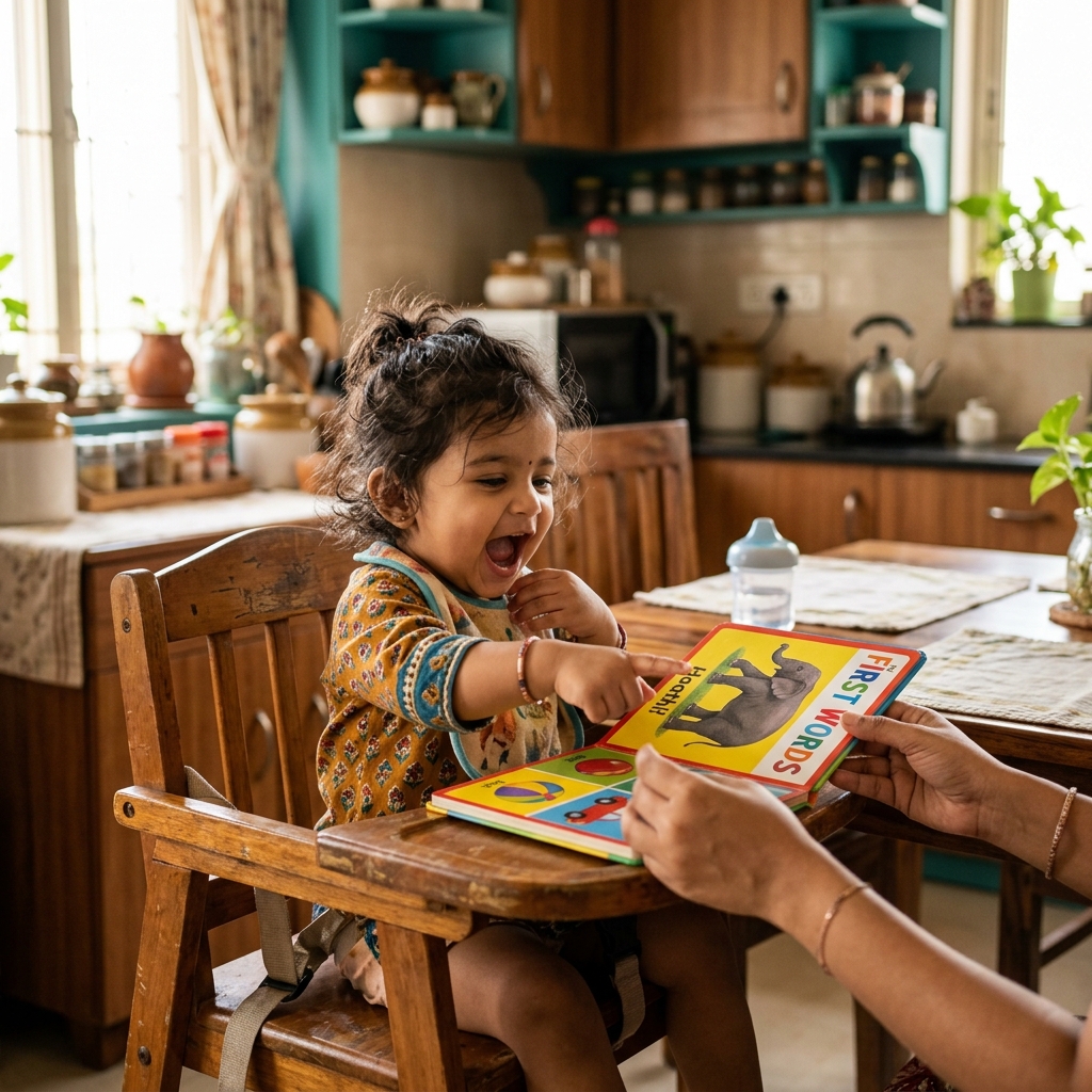 Early Linguistic Development: From First Words to Two-Word Sentences (8–24 Months)
